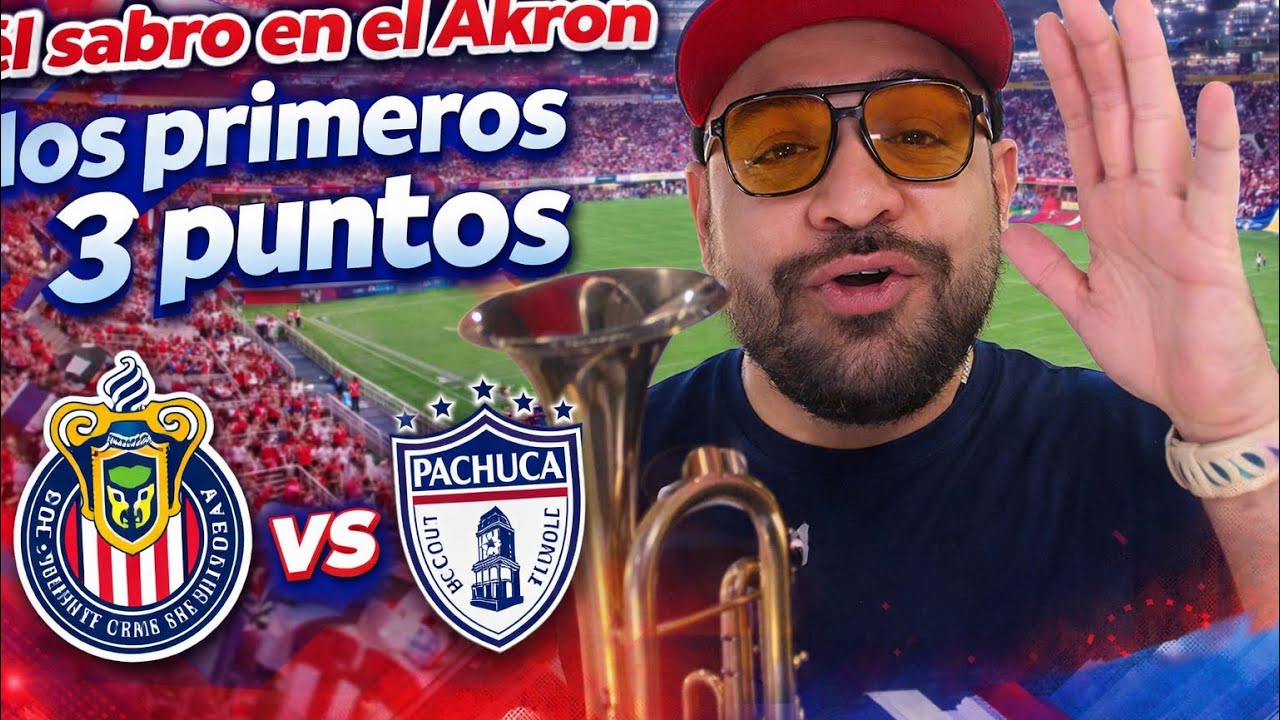 El sabro en el Akron despertó el gigante 🔴⚪️🐐🎺#gdl #chivas #thesabro #ligamx 