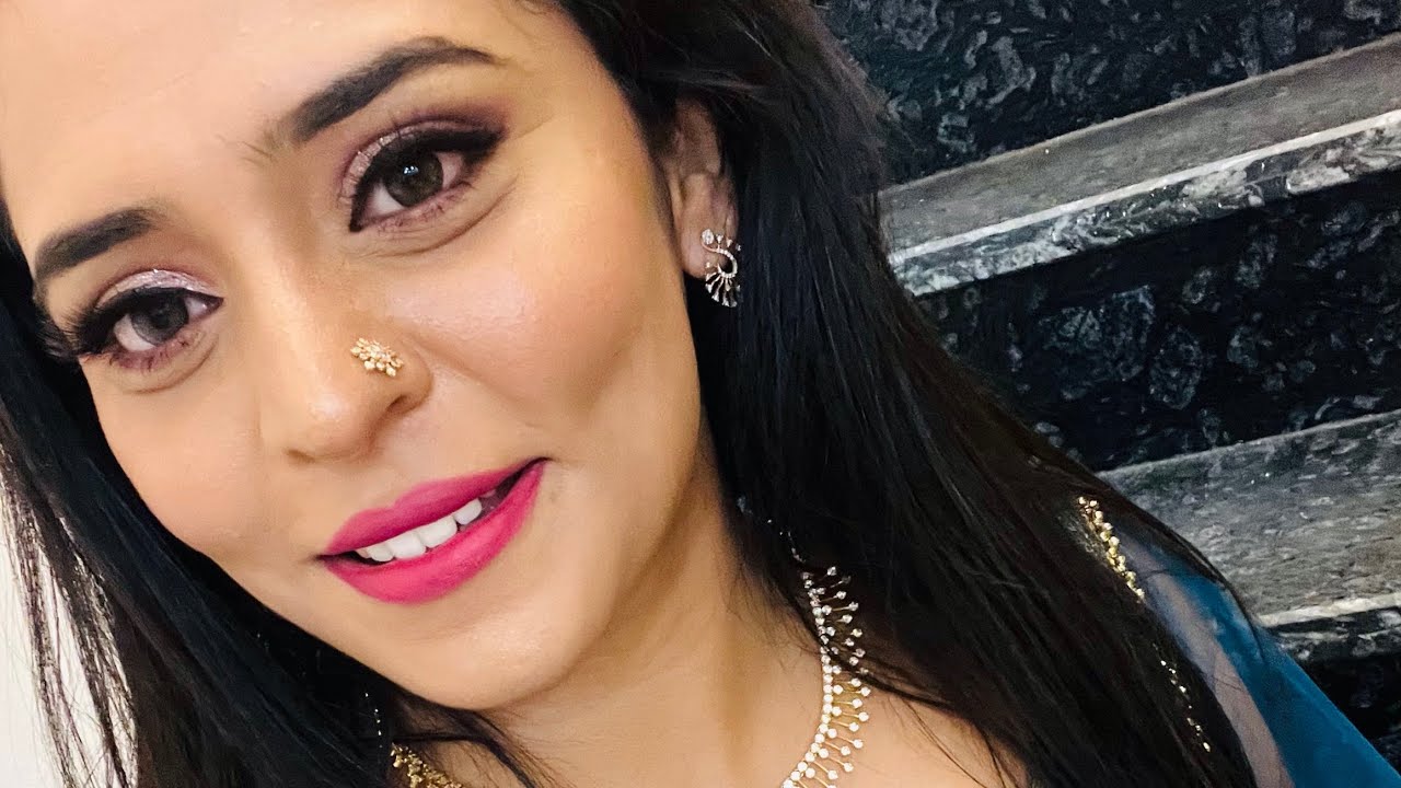Nose piercing | mooguthi👃🏻| gold & diamond nose pin gifted by my sister ❤️♥️