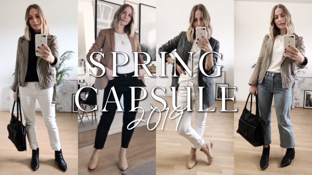 Spring capsule wardrobe | Part 2: overview, haul & lookbook