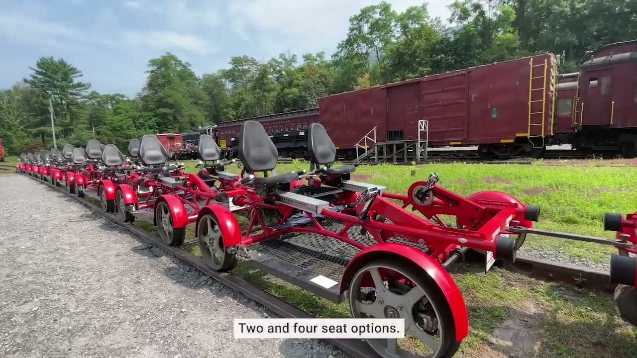 Scenic Rail Ride in the Catskills with Rail Explorers USA | What to Do in Phoenicia, NY