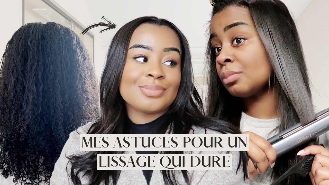 COMMENT AVOIR DES CHEVEUX CREPUS LISSES | Faire un lissage brésilien sur cheveux crépus