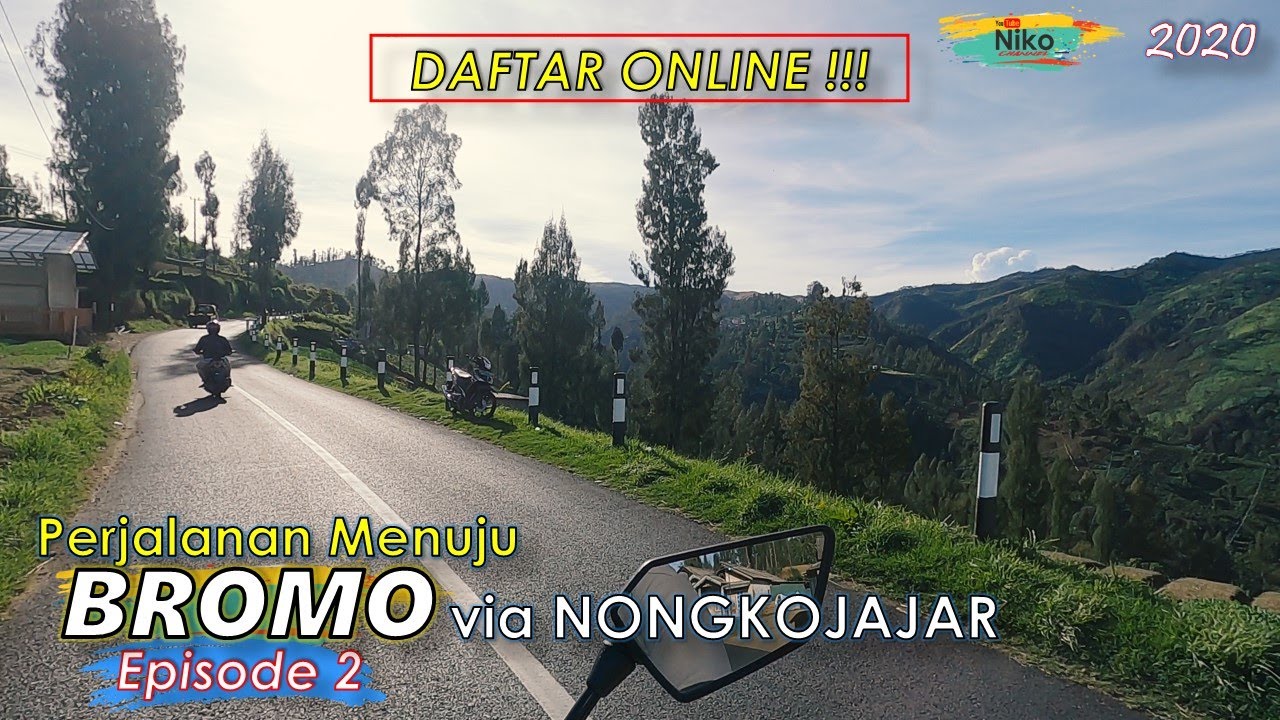 Perjalanan ke BROMO via NONGKOJAJAR Terbaru 2020, Jalurnya MANTAB !!! [episode 2]