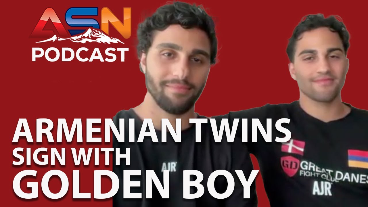 Twin Armenian Boxers Signed by Golden Boy! 🇦🇲 Nikolai & Sebastian Terteryan Share Their Story