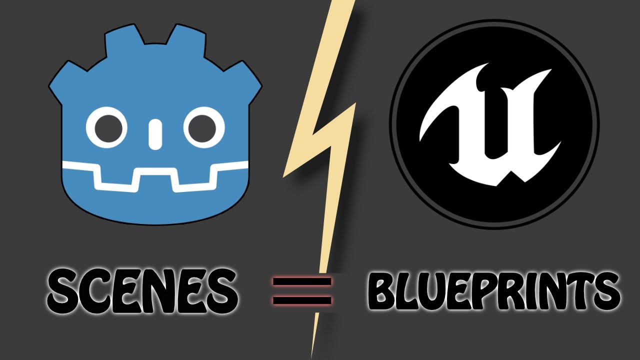 Godot Scenes vs Unreal Blueprints: How Similar Are They Really ???