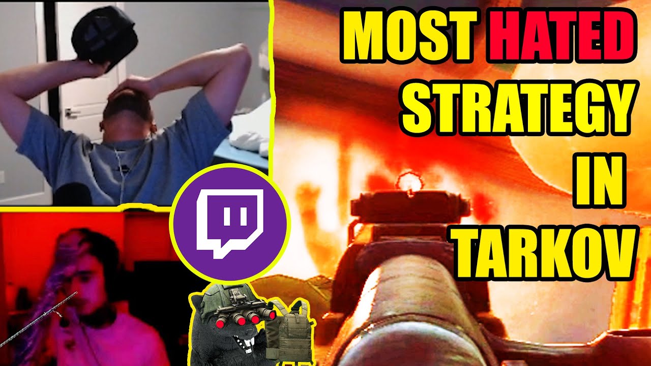 Using Rat Tactics to Kill Streamers *RAGE ALERT* || Escape From Tarkov (Ratting/Extract Camping)