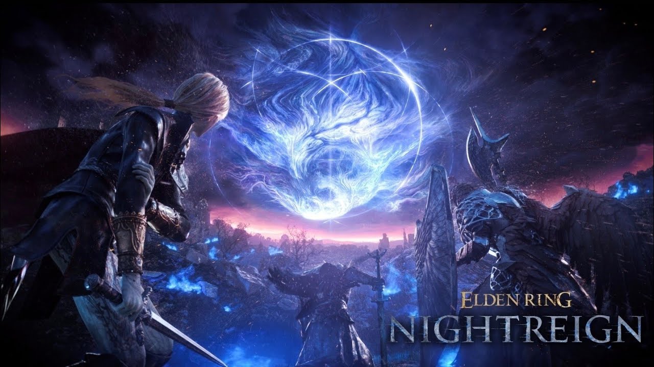 Elden Ring Nightrein Augur Boss Solo #3😃