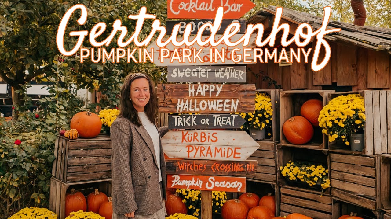 The Gertrudenhof Pumpkin Park in Germany; the best autumn activity