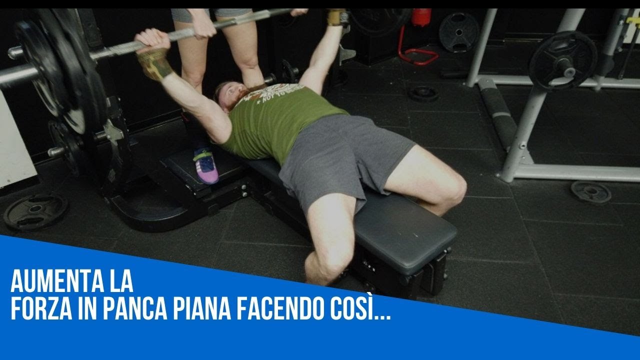 Aumentare Forza Panca Piana | 27 consigli pratici per l'Allenamento