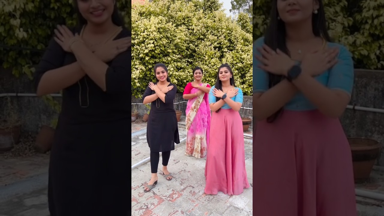 Siragadikka Aasai Serial Trio Girls Vibe 🥰😘 #siragadikkaaasai #vijaytv #vijaytelevision