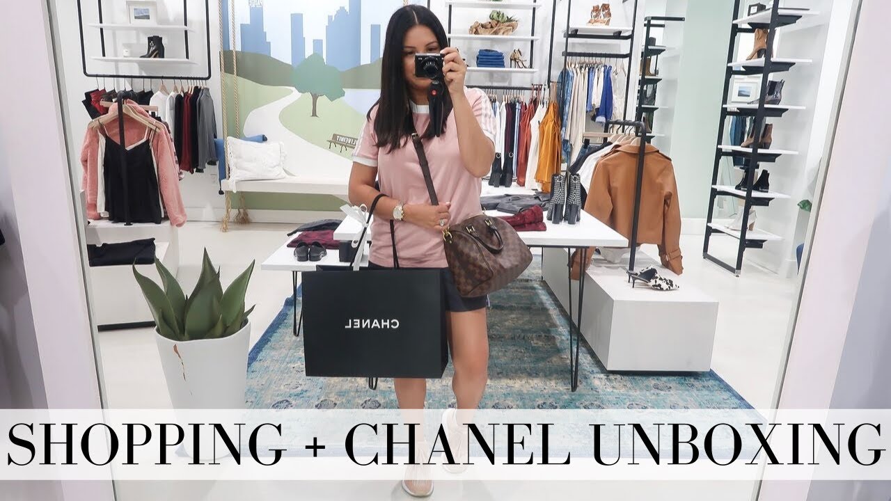 LUXURY SHOPPING + CHANEL UNBOXING + MY FAV SNEAKERS | LuxMommy