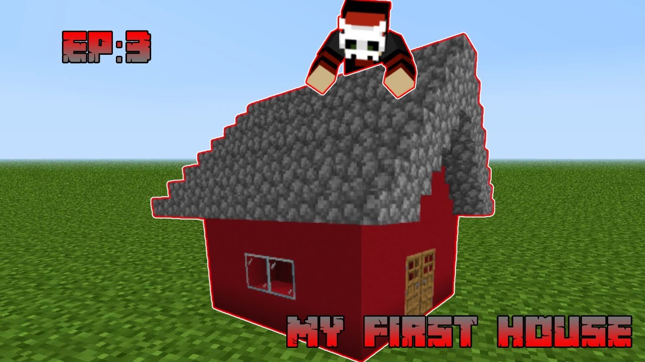 I Built My FIRST HOUSE In My NEW Minecraft World