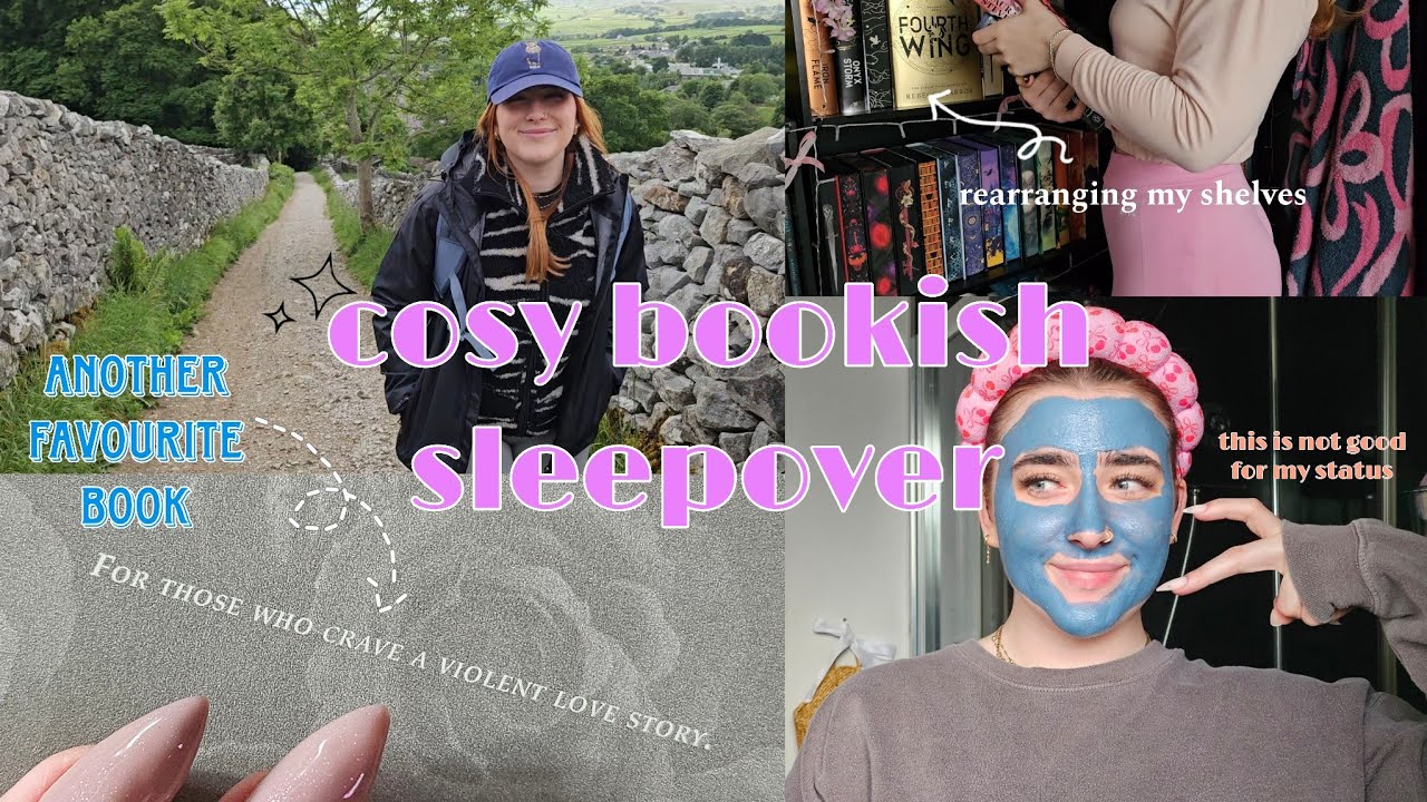 HAVE A COSY BOOK SLEEPOVER AT MINE 👉🍞❤️🏞👈