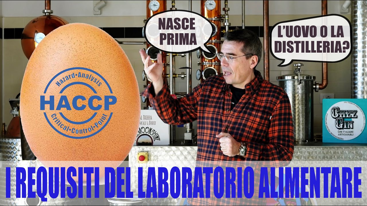 Gin e distillati, il laboratorio alimentare.