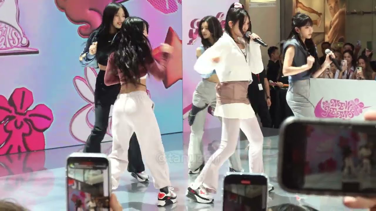 New Jeans x Nike Orchard - New Jeans (4k Fancam)