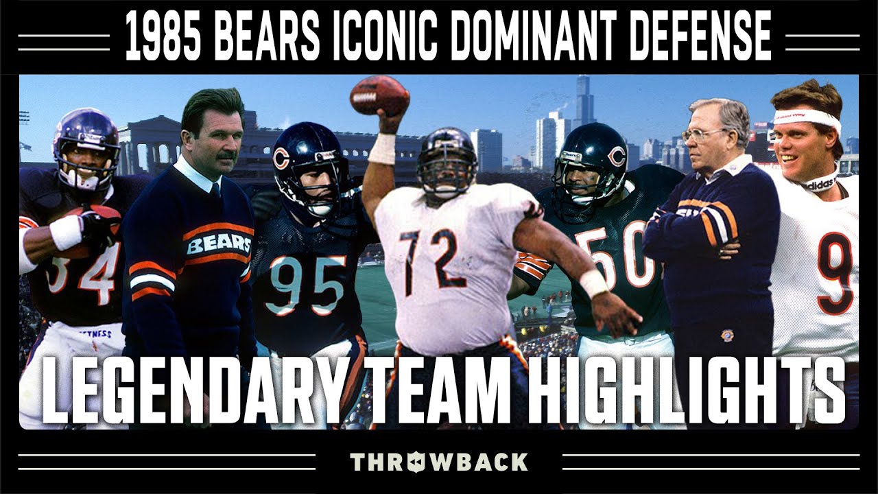 1985 Bears: The Greatest Defensive Season of All-Time! | Legendary Teams