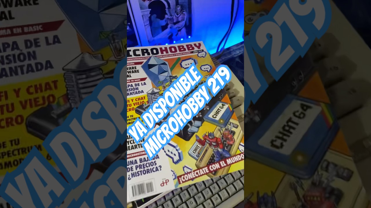 S&uacute;per breve vistazo a la Microhobby 219. #retrogaming #microhobby #retro #retrogameroom