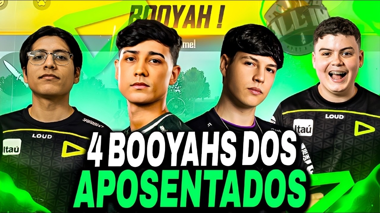 4 BOOYAH DOS APOSENTADOS NA ALL WIN EMULADOR  ! BAK, TWO9, PHZIN E SHAWM AMASSARAM DEMAIS