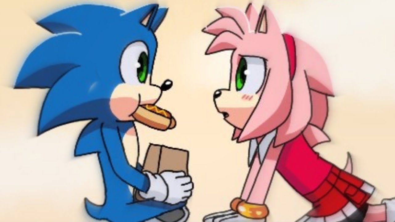 Sonic (Movie) y Amy van a un Picnic | Sonamy | Comic-Dub | Legacy of CHAOS