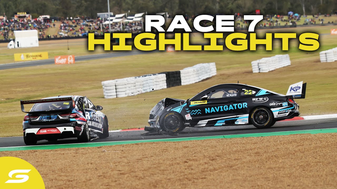 Race 7 Highlights: Century Batteries Ipswich Super 440 | 2025 Dunlop Super2 Series
