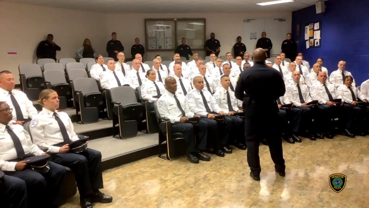 Chief Troy Finner addresses HPD Cadet Class 261 I Houston Police