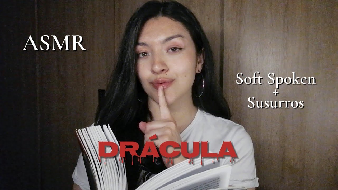 ASMR DRÁCULA (Lectura) + LLUVIA para DORMIR PROFUNDAMENTE