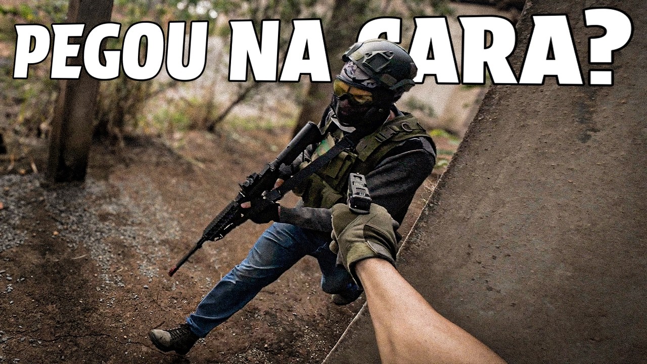 Deu TRETA no JOGO de AIRSOFT‼️- Airsoft Gameplay