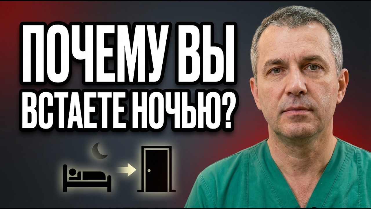 Ночные походы в туалет после 50 лет — это не всегда просто возраст.