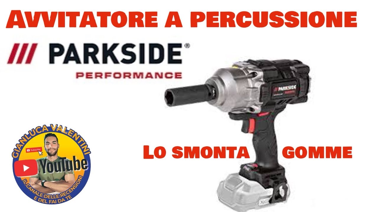 Avvitatore a percussione parkside performance