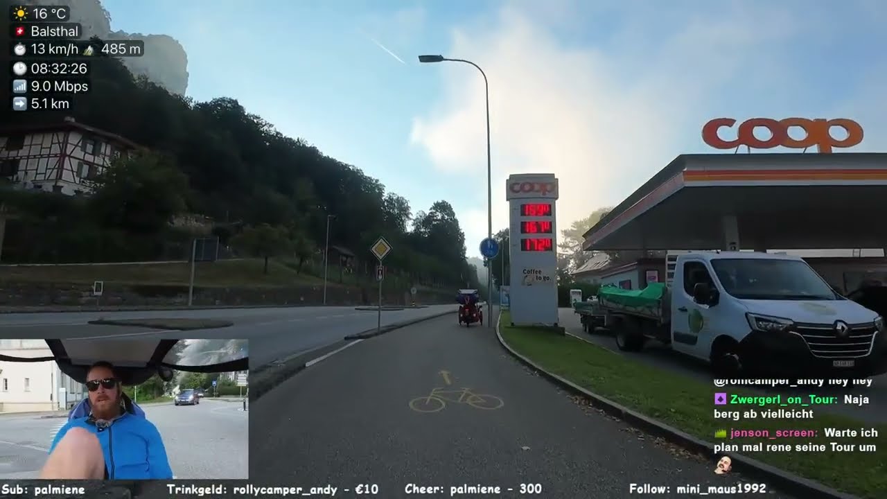 Rheinradweg Etappe 1 von 7  Mit dem Liegerad durch die Schweiz! 🇨🇭 🚴 !route !fahrrad !dc !paypal