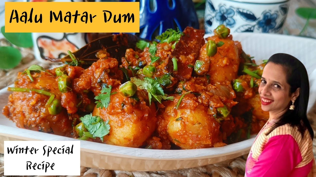 |Aalu Matar Dum|Winter Special Recipe|आलू मटर दम|Dilse Foodie Re|