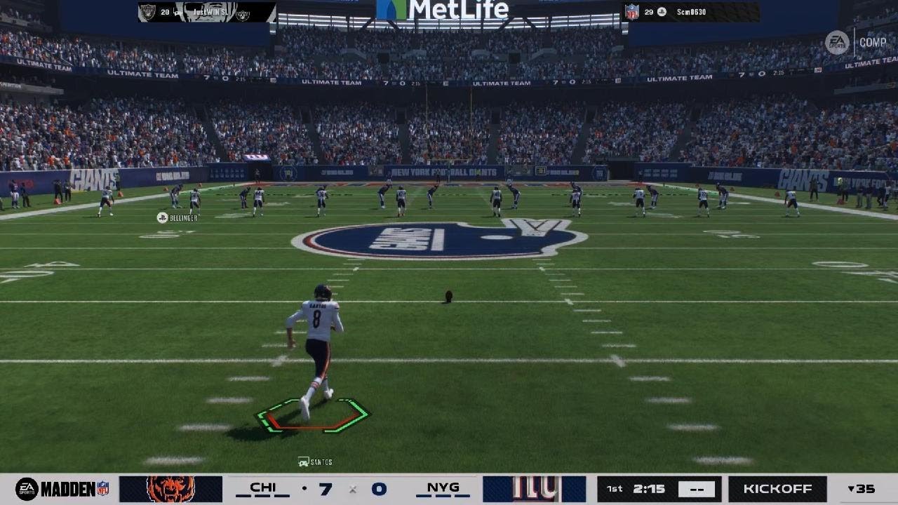 Madden NFL 26 Malik Nabers Kick Return Touchdown!
