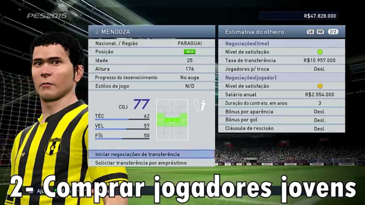 Dicas Liga Master PES 2015