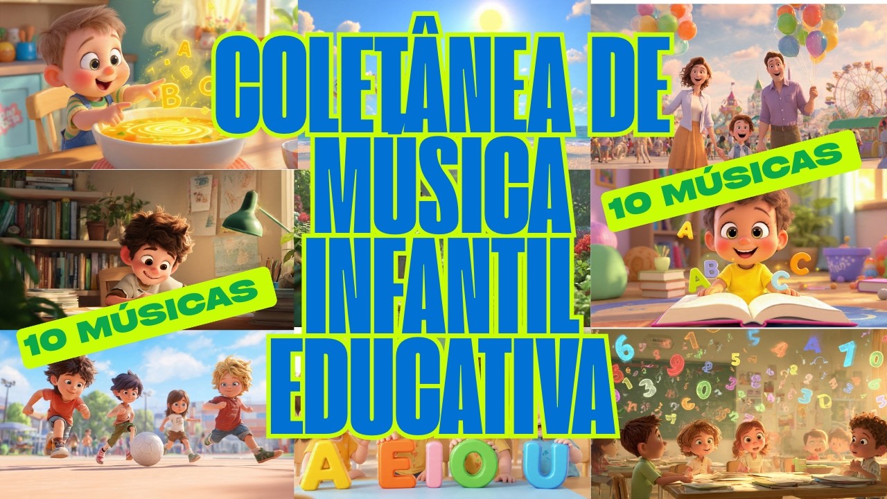 COLETÂNEA DE MÚSICA INFANTIL EDUCATIVA - MÚSICA INFANTIL EDUCATIVA.