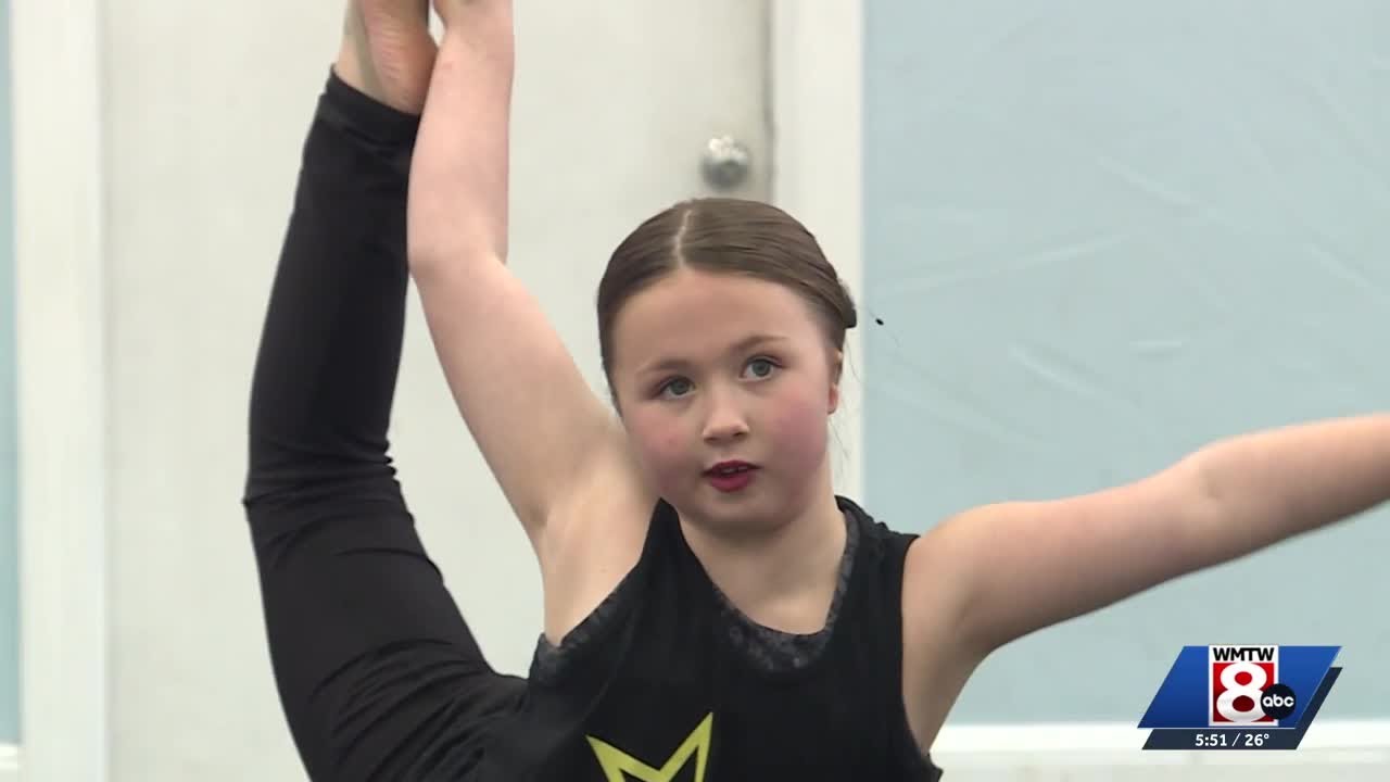 Saco 8-year-old found her rhythm despite being born deaf