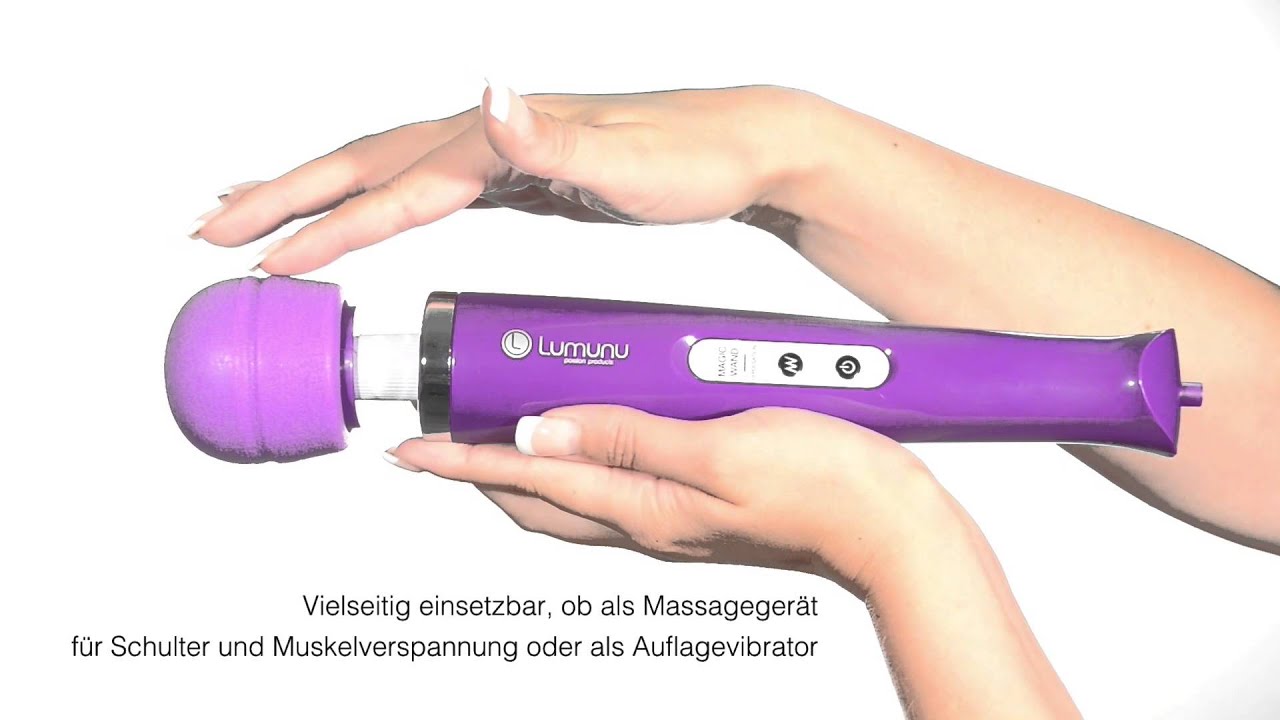 Deluxe Magic Wand Massager, by Lumunu passion products