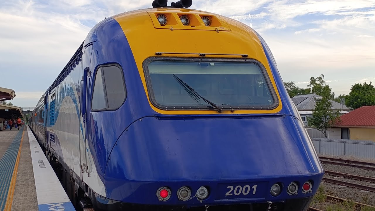 Riding an XPT from Sydney to Casino!