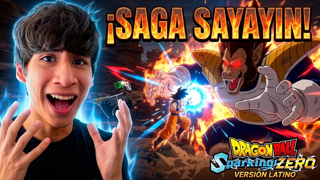 MI PRIMERA VEZ EN DRAGON BALL SPARKING ZERO ESPAÑOL LATINO  || SAGA SAIYAJIN