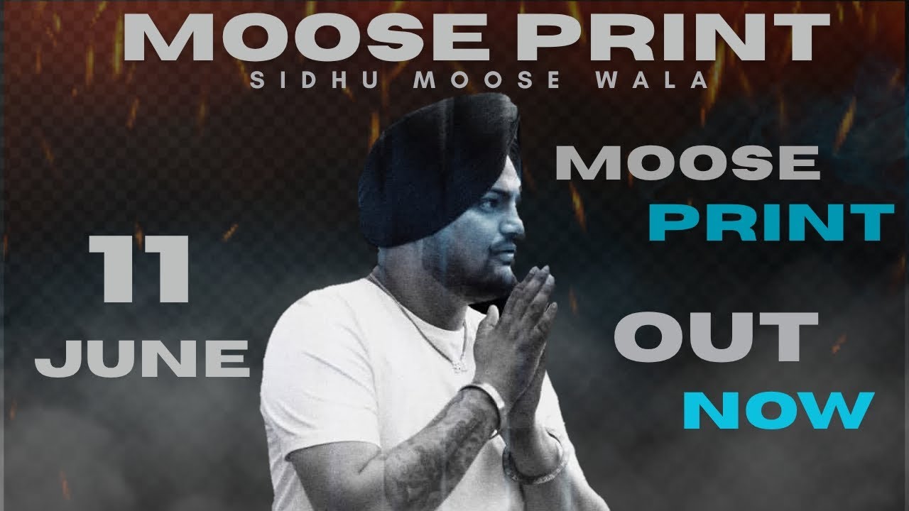 MOOSE PRINT (OFFICIAL AUDIO) SIDHU MOOSE WALA | THE KIDD
