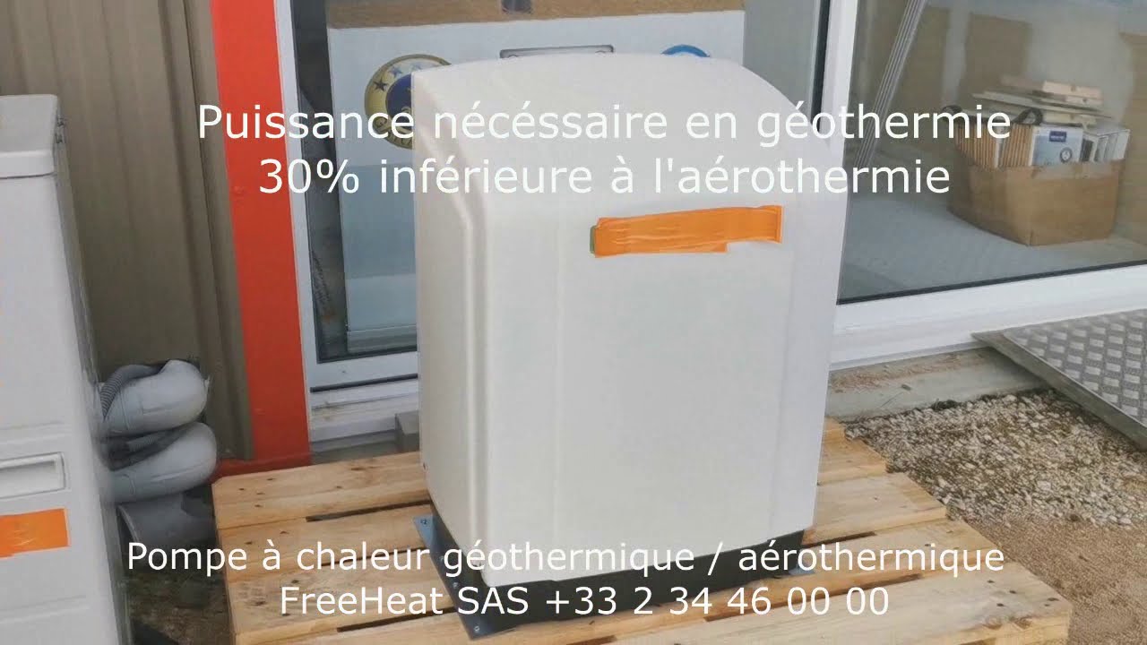 Pompe à chaleur géothermique par rapport à aérothermique