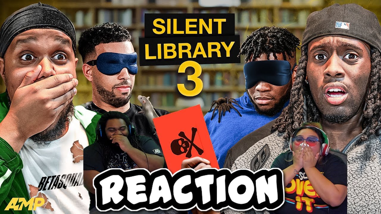 AMP SILENT LIBRARY 3 FT BETA SQUAD | REACTION!!!