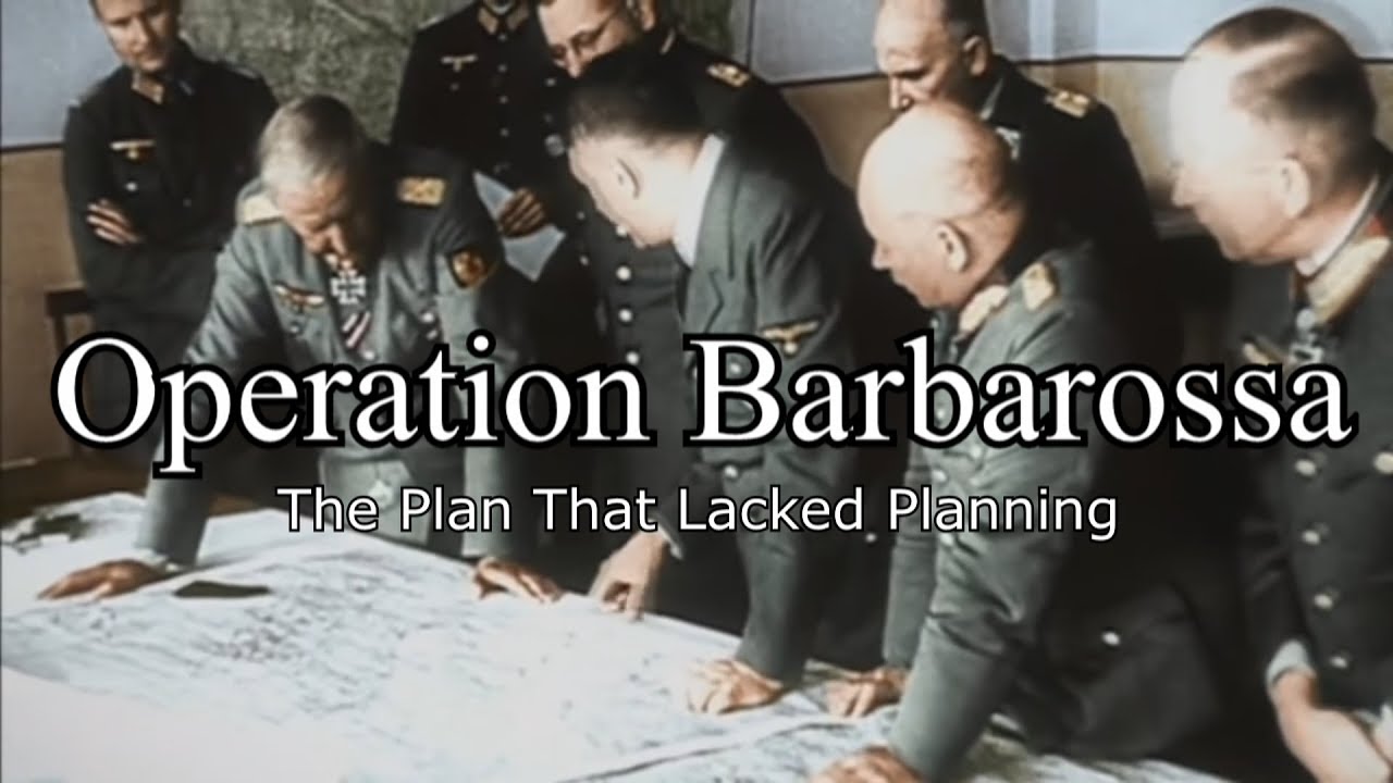 Operation Barbarossa Part 1, Planning the Catastrophe