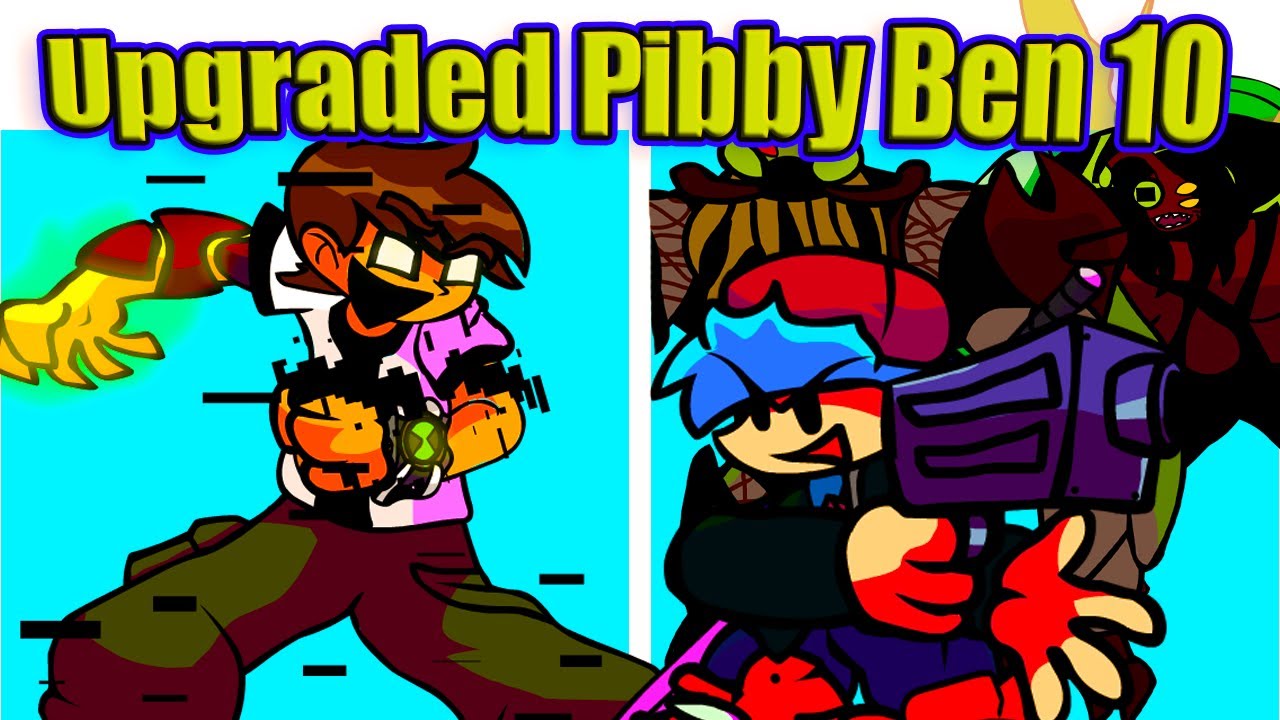 Friday Night Funkin против Pibby Ben 10 | Легенды с глюками приходят учиться вместе с Pibby x FNF...