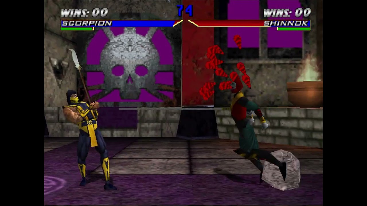 MK4 - Scorpion 12 hits 91% damage (Using Bladed Staff)