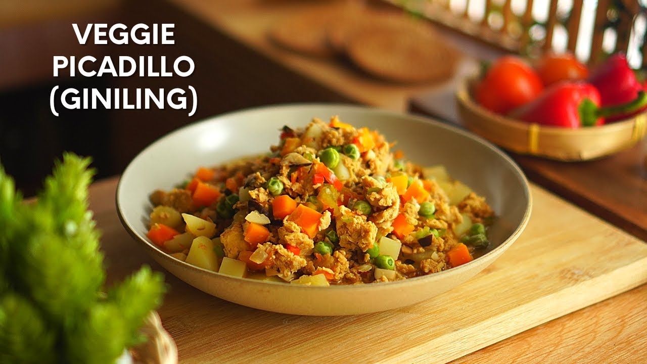How to cook Veggie Picadillo (Giniling) | Filipino Veggie Giniling