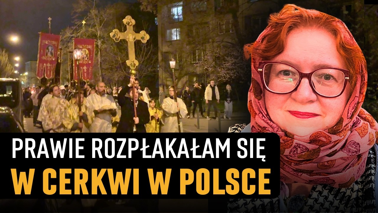 Rosjankę uderzyła Wielkanoc w Cerkwi w Poznaniu ⛪ W Rosji jest zupełnie inaczej