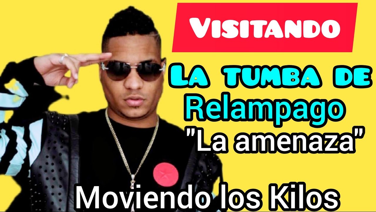 VISITANDO LA TUMBA DE RELAMPAGO LA AMENAZA artista urbano que radico en Nueva York.