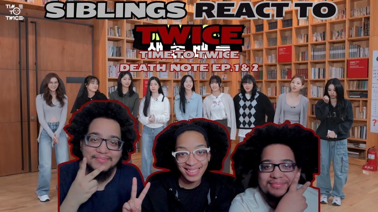 Siblings Time To Twice Death Note Episodes 1&2 Reactions