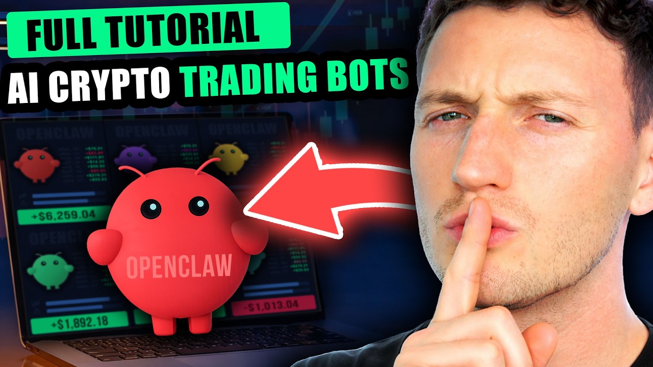 Ultimate OpenClaw Tutorial: Set up an Automated AI Crypto Trading Bot (Beginners Guide)