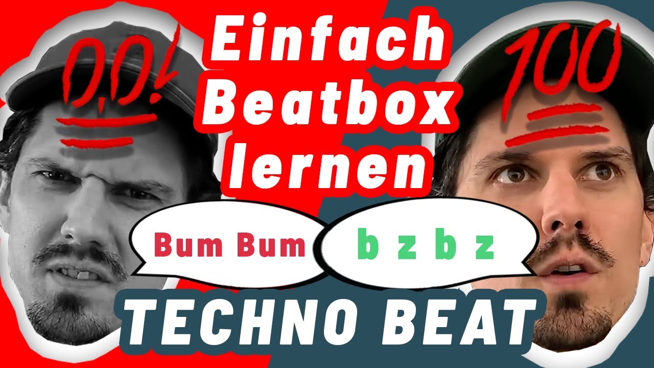 Einfach Beatbox lernen #08: Techno Beat