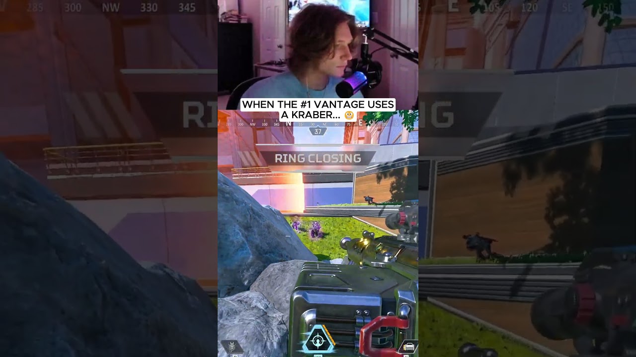 КОГДА ПРО-ИГРОК ЗА VANTAGE БЕРЕТ КРАБЕР 😁 #apex #apexlegends #apexlegendsclips #apexclips